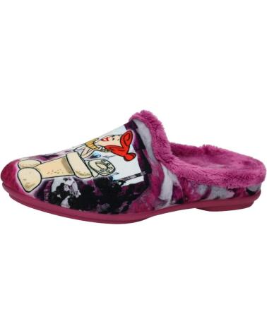 Pantufas de Mulher VULCA-BICHA ZAPATILLA PICAPIEDRA FUXIA