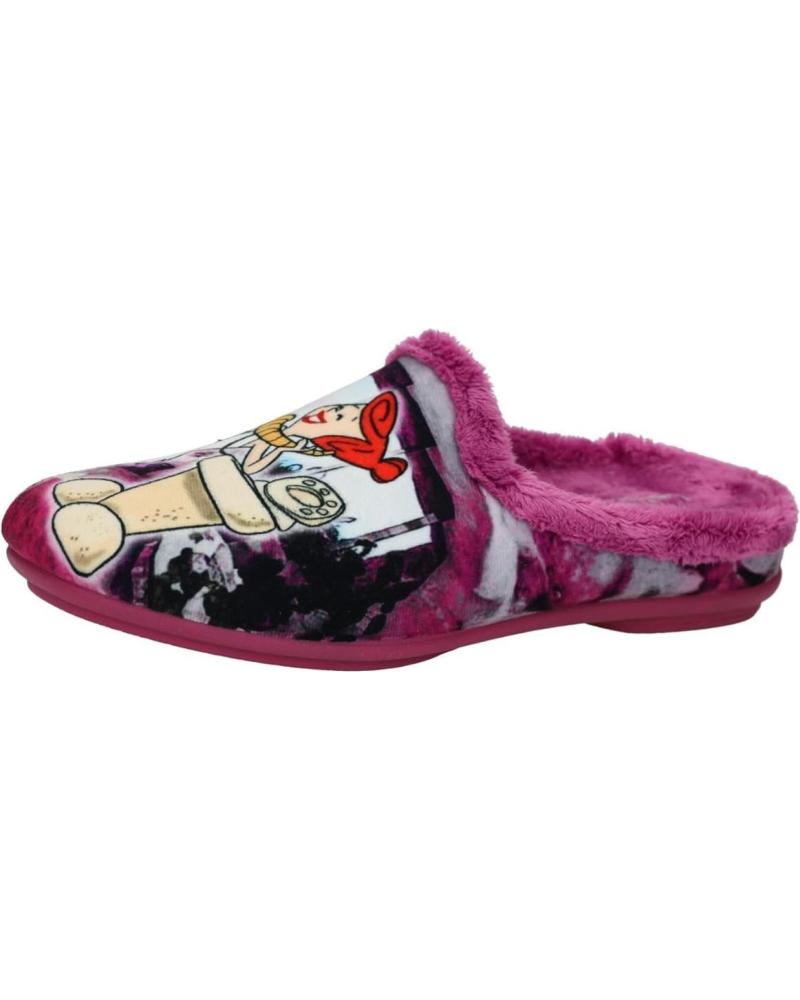 Pantufas de Mulher VULCA-BICHA ZAPATILLA PICAPIEDRA FUXIA