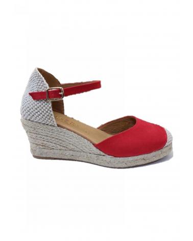 Sandales pour Femme CABRERA ALPARGATA CUNA 5 CUERDAS 78-5 ROJO