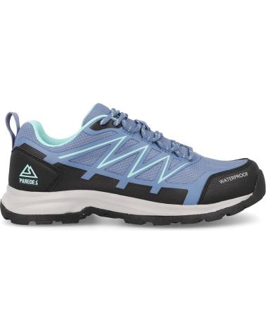 Esportes  de Mulher PAREDES ZAPATILLAS TREKKING MUJER CONFORT AGRON AZUL MOCHILA DE REGA AZUL AZUL
