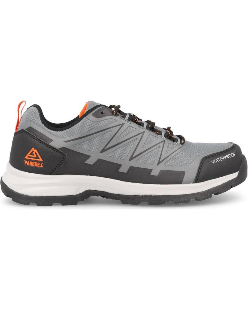 Esportes  de Homem PAREDES ZAPATILLAS TREKKING HOMBRE DURADERAS VELEFIQUE GRIS MOCHILA GRIS GRIS