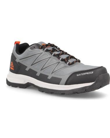 Esportes  de Homem PAREDES ZAPATILLAS TREKKING HOMBRE DURADERAS VELEFIQUE GRIS MOCHILA GRIS GRIS