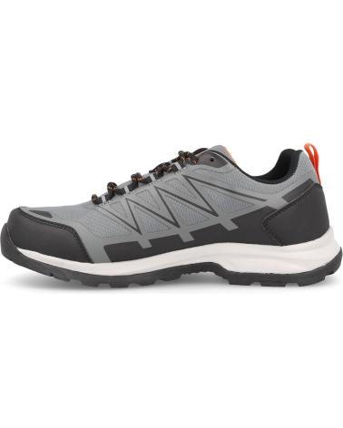 Esportes  de Homem PAREDES ZAPATILLAS TREKKING HOMBRE DURADERAS VELEFIQUE GRIS MOCHILA GRIS GRIS