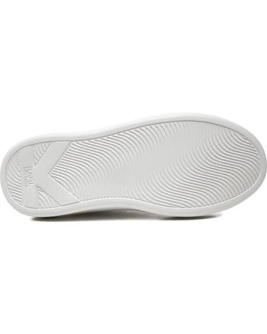 Sportivo per Donna KARL LAGERFELD ZAPATILLAS KAPRI SIGNIA LACE LTHR BLANCO