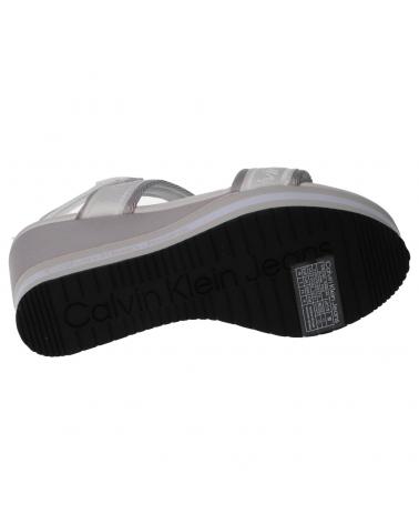 Sandalias de Mujer CALVIN KLEIN YW0YW00572YAF WEDGE YAF BRIGHT WHITE