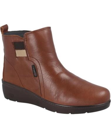 Bottines pour Femme LAURA AZAÑA BOTINES PLANOS LAURA AZANA 26811 MUJER CUERO MARRóN