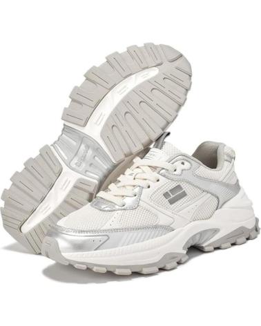 Deportivas de Mujer D FRANKLIN DEPORTIVO SNEAKERS CHUNKY CORDONES DR FRANKLIN SILVER