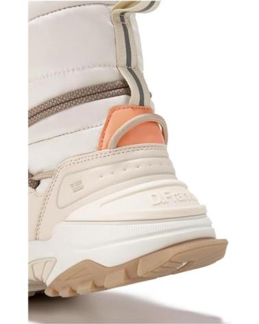 Botas de Mulher D FRANKLIN BOTIN TIPO SENDERISTA CIERRE AJUSTABLE BEIG