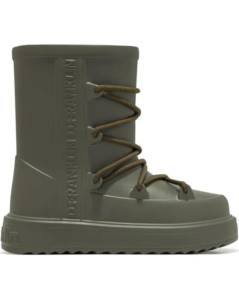 Botines de Mujer D FRANKLIN BOTINES PLANOS D FRANKLIN DFSH381001 MUJER KAKI VERDE