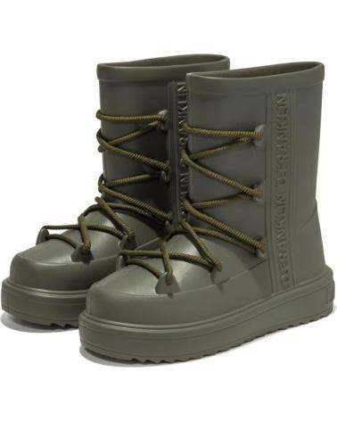 Botines de Mujer D FRANKLIN BOTINES PLANOS D FRANKLIN DFSH381001 MUJER KAKI VERDE