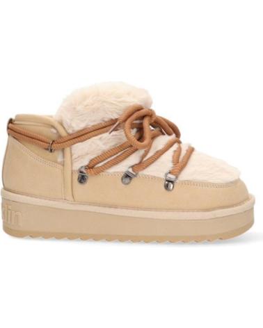 Bottines pour Femme D FRANKLIN BOTIN NORDICO CON PELO BEIGE