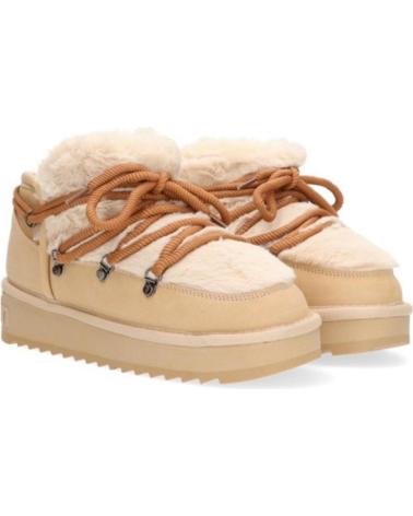 Bottines pour Femme D FRANKLIN BOTIN NORDICO CON PELO BEIGE