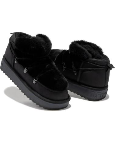 Botines de Mujer D FRANKLIN BOTINES PLANOS D FRANKLIN DFSH370011 MUJER NEGRO