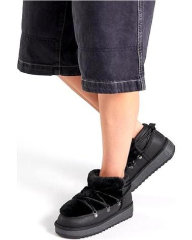 Botines de Mujer D FRANKLIN BOTINES PLANOS D FRANKLIN DFSH370011 MUJER NEGRO