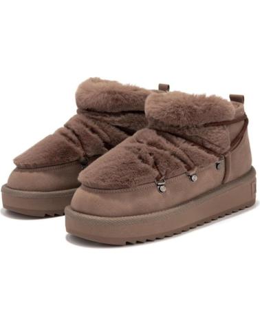 Stiefel für Damen D FRANKLIN BOTIN NORDICO CON PELO BROWN