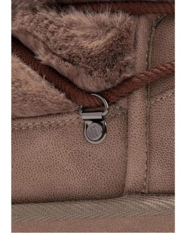 Stiefel für Damen D FRANKLIN BOTIN NORDICO CON PELO BROWN