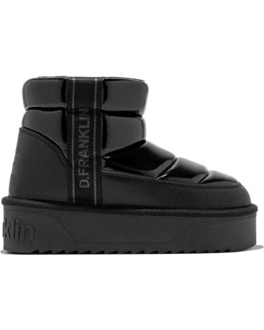 Stiefel für Damen D FRANKLIN BOTINES PLANOS D FRANKLIN DFSH371011 MUJER NEGRO