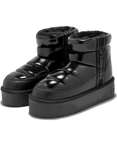 Bottines pour Femme D FRANKLIN BOTINES PLANOS D FRANKLIN DFSH371011 MUJER NEGRO