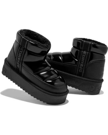 Bottines pour Femme D FRANKLIN BOTINES PLANOS D FRANKLIN DFSH371011 MUJER NEGRO