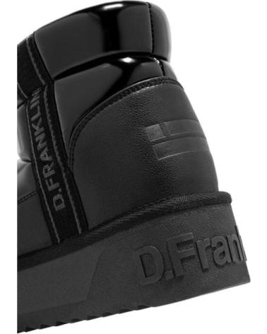 Bottines pour Femme D FRANKLIN BOTINES PLANOS D FRANKLIN DFSH371011 MUJER NEGRO