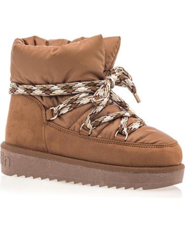 Bottines pour Femme D FRANKLIN BOTINES PLANOS D FRANKLIN DFSH375003 MUJER CUERO MARRóN