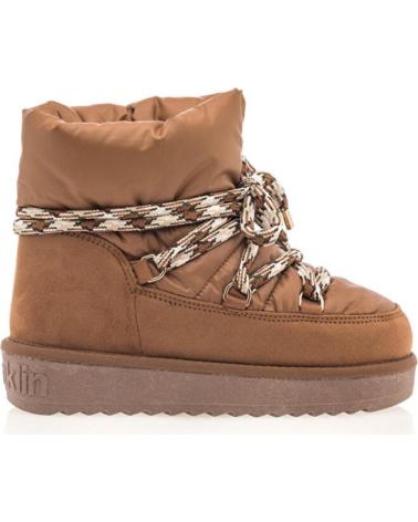 Stiefel für Damen D FRANKLIN BOTINES PLANOS D FRANKLIN DFSH375003 MUJER CUERO MARRóN