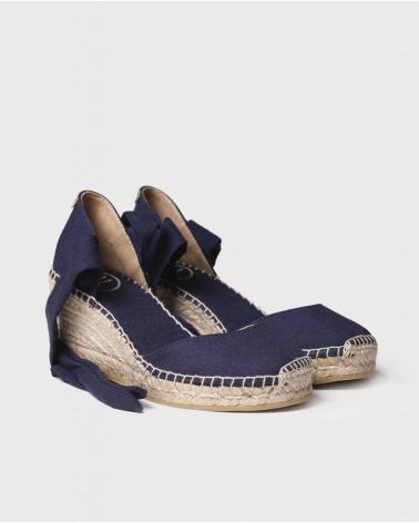 Sandalen für Damen TONI PONS ALPARGATAS MUJER MODELO 122862 COLOR AZUL MARI