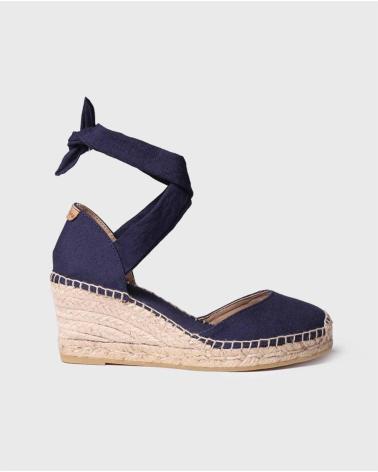 Sandalen für Damen TONI PONS ALPARGATAS MUJER MODELO 122862 COLOR AZUL MARI