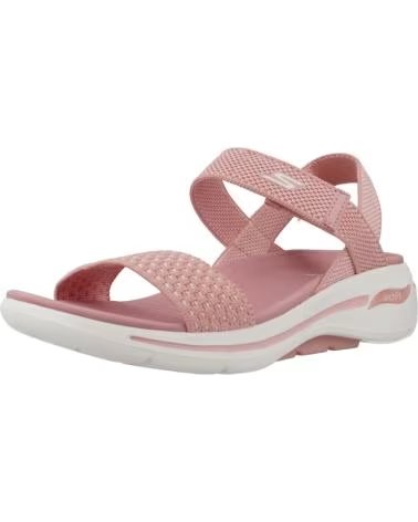 Sandalias de Mujer SKECHERS GO WALK ARCH FIT POL SANDALIA ROSA ROS - 36 ROS ROSA