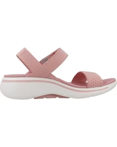Sandalias de Mujer SKECHERS GO WALK ARCH FIT POL SANDALIA ROSA ROS - 36 ROS ROSA