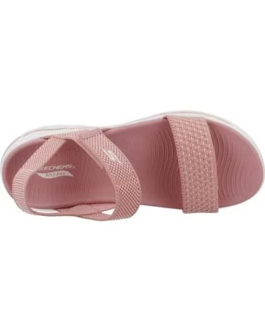 Sandalias de Mujer SKECHERS GO WALK ARCH FIT POL SANDALIA ROSA ROS - 36 ROS ROSA