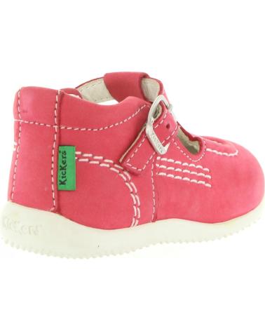Schuhe für Junge KICKERS 417803-10 BONISTA 41 ROUGE CLAIR
