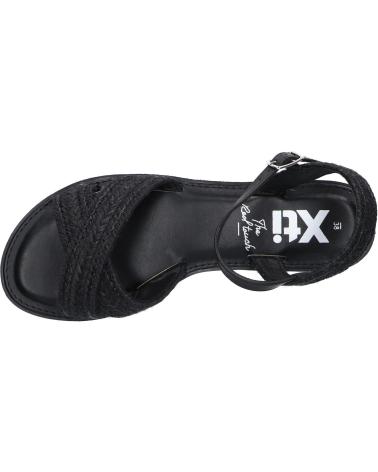 Sandalen für Damen XTI 42736 TEXTIL NEGRO