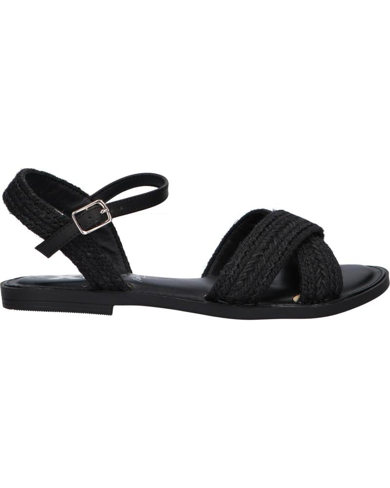 Sandalen für Damen XTI 42736 TEXTIL NEGRO