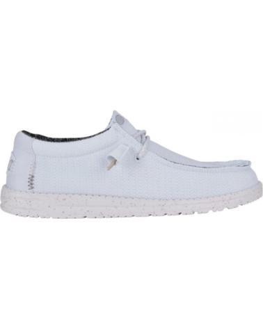 Sapatos de Homem HEY DUDE WALLY SPORT MESH BLANCO