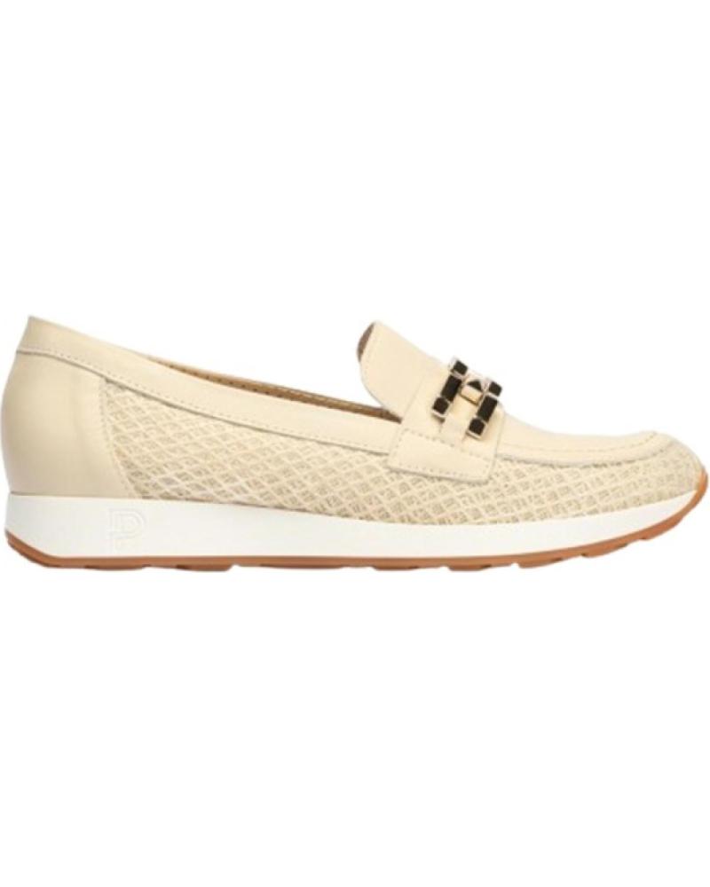 Woman Mocasines PITILLOS 5673 CREMA