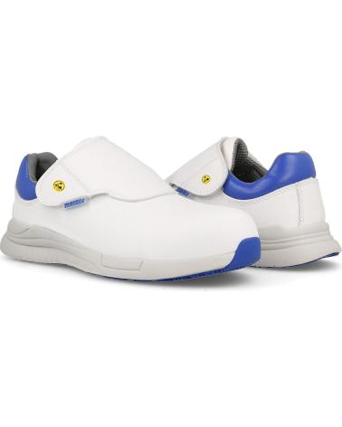 Deportivas de Mujer y Hombre PAREDES ZAPATOS DE SEGURIDAD PROTECCION FRENTE A LA HUMEDAD COOP BLANCO BLANCO