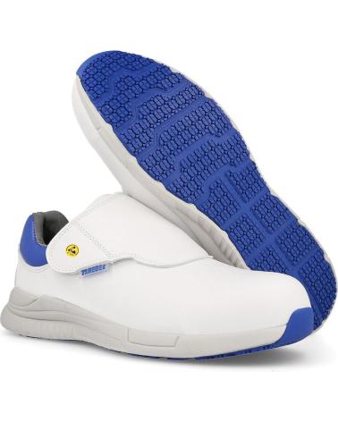 Deportivas de Mujer y Hombre PAREDES ZAPATOS DE SEGURIDAD PROTECCION FRENTE A LA HUMEDAD COOP BLANCO BLANCO
