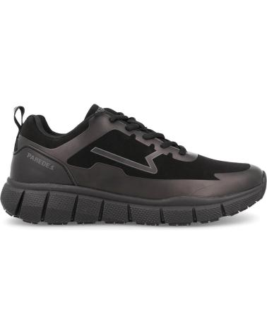 Deportivas de Mujer y Hombre PAREDES CALZADO DE TRABAJO ANTIDESLIZANTE DAKOTA NEGRO NEGRO