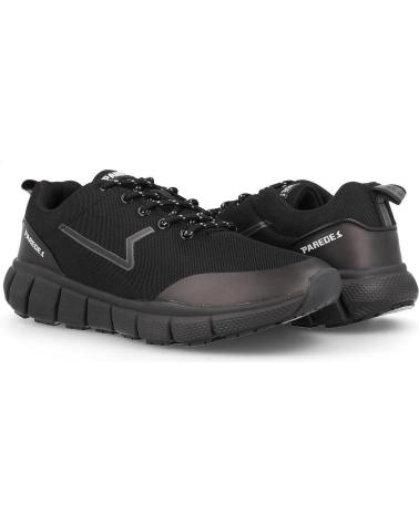 Sneaker für Damen und Herren PAREDES CALZADO DE TRABAJO TRANSPIRABLE IDAHO NEGRO NEGRO