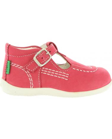 boy shoes KICKERS 417803-10 BONISTA 41 ROUGE CLAIR