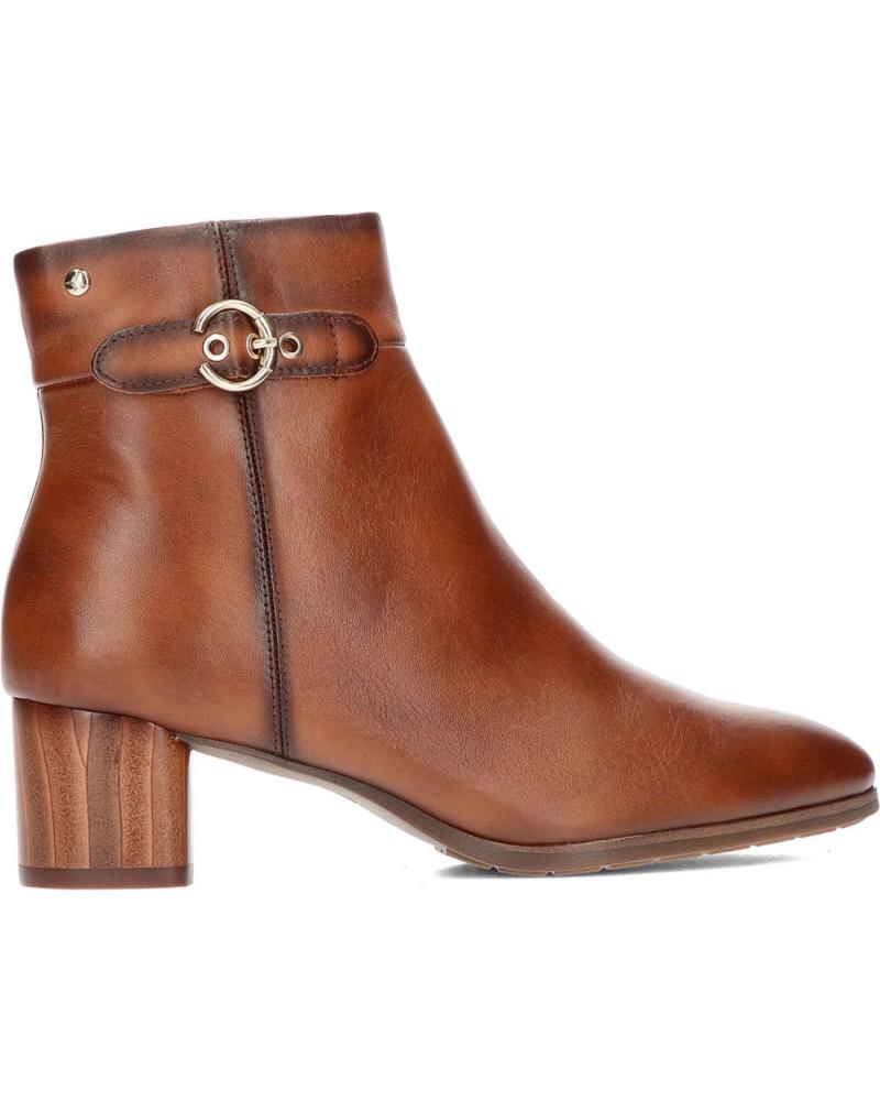 BOTTINES PIKOLINOS CALAFAT W1Z-8588 EN CUIR MARRON MARRóN