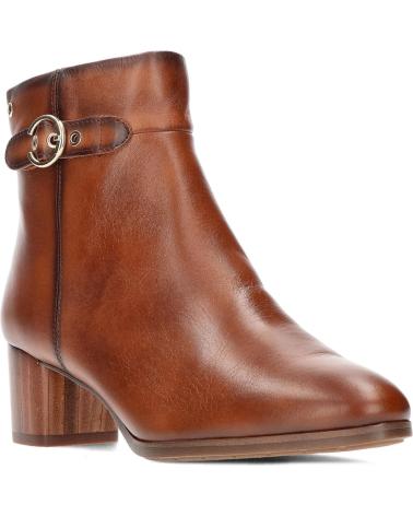 BOTTINES PIKOLINOS CALAFAT W1Z-8588 EN CUIR MARRON MARRóN