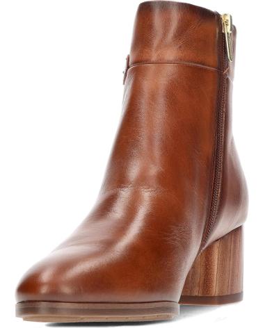 BOTTINES PIKOLINOS CALAFAT W1Z-8588 EN CUIR MARRON MARRóN