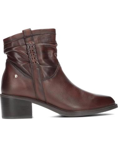 Woman Mid boots PIKOLINOS BOTINES PARA MUJER DE W2D8891 BACAROT CAOBA