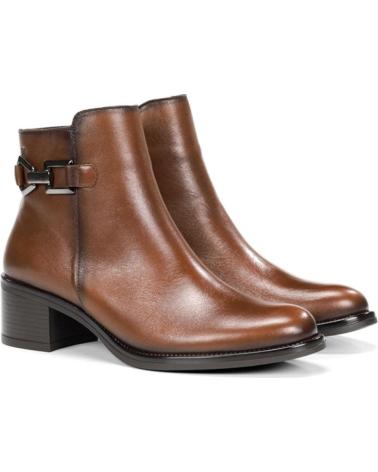 Stiefel für Damen DORKING BOTINES DE TACON D9347 MUJER CUERO MARRóN