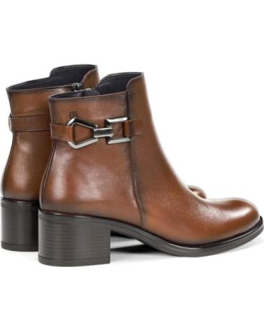 Stiefel für Damen DORKING BOTINES DE TACON D9347 MUJER CUERO MARRóN