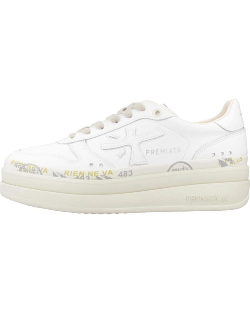 Esportes  de Mulher PREMIATA ZAPATILLAS MUJER MODELO MICOL COLOR BLANCO 6788
