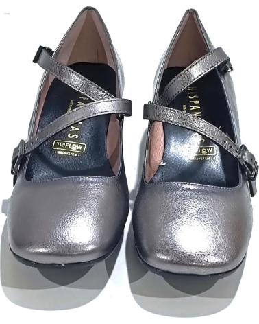 Chaussures pour Femme HISPANITAS ZAPATO CASUAL DE PIEL CON SUELA DE GOMA ACERO