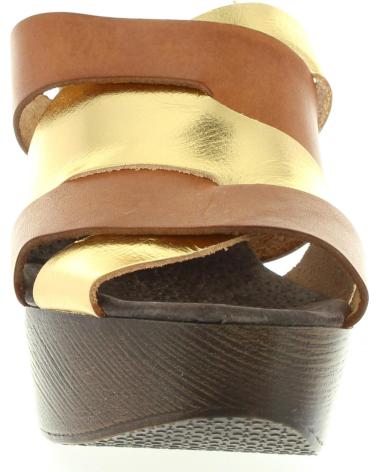 Sandali per Donna MARIA MARE 65892 MADERA-LAMINA ORO